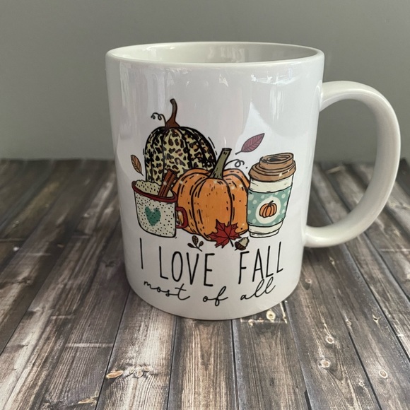 I Love Fall Coffee Mug - Picture 5 of 5
